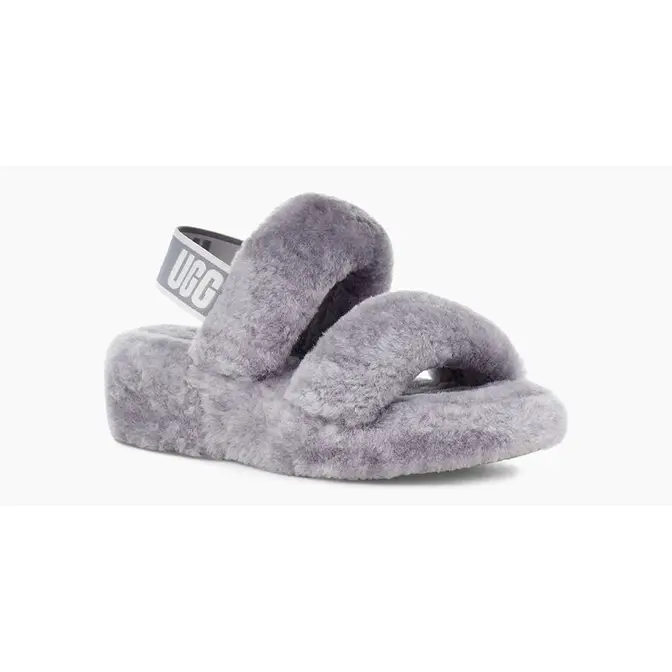 Ugg Oh Yeah Slide Grey Where To Buy Samt The Sole Supplier