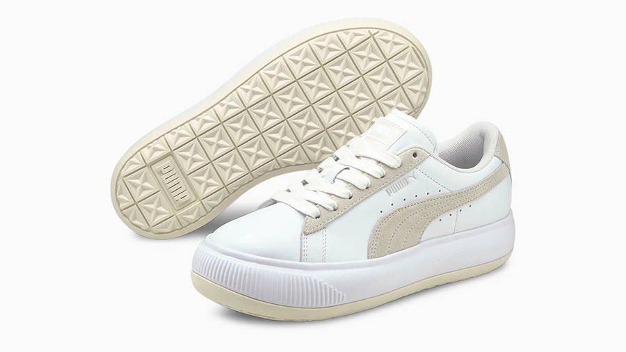 PUMA Suede Mayu Mix White Marshmallow Where To Buy 382581 05 The