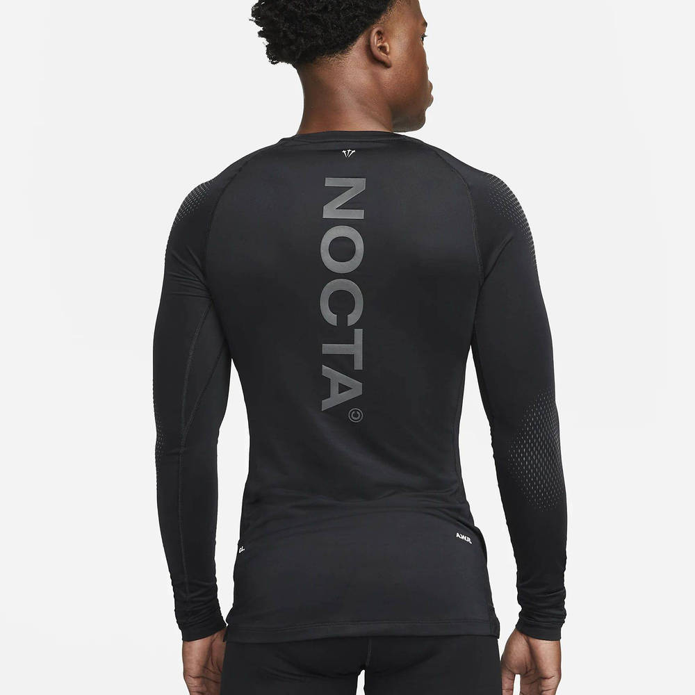 Nike Nocta Long Sleeve Base Layer Top Black The Sole Supplier