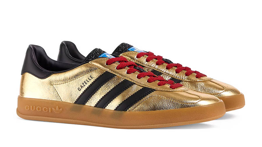 Gucci X Adidas Gazelle Gold Black Where To Buy Undefined The Sole