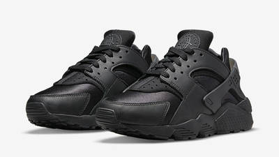 nike huarache all black 2013