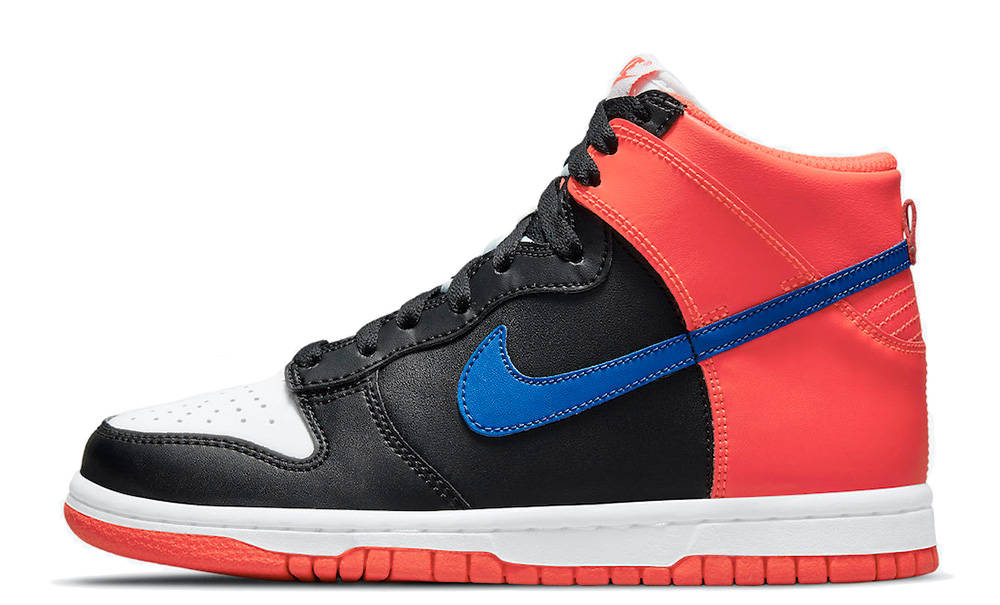 Nike Dunk High GS Black Orang Blue DB2179-001
