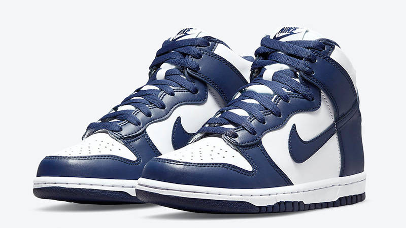 Nike Dunk High GS Navy White | Where To Buy | DB2179-104 | The