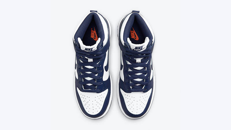 Nike Dunk High GS Navy White DB2179-104 middle