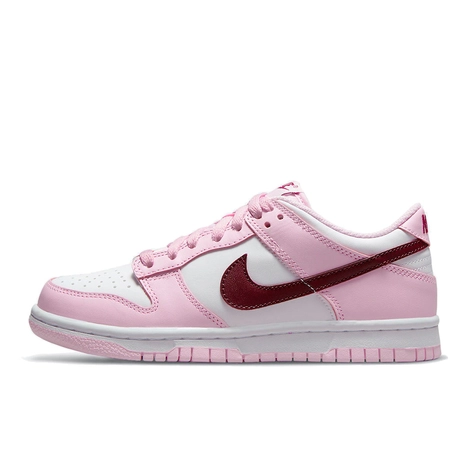 Nike Dunk Low GS Pink Red White CW1590-601