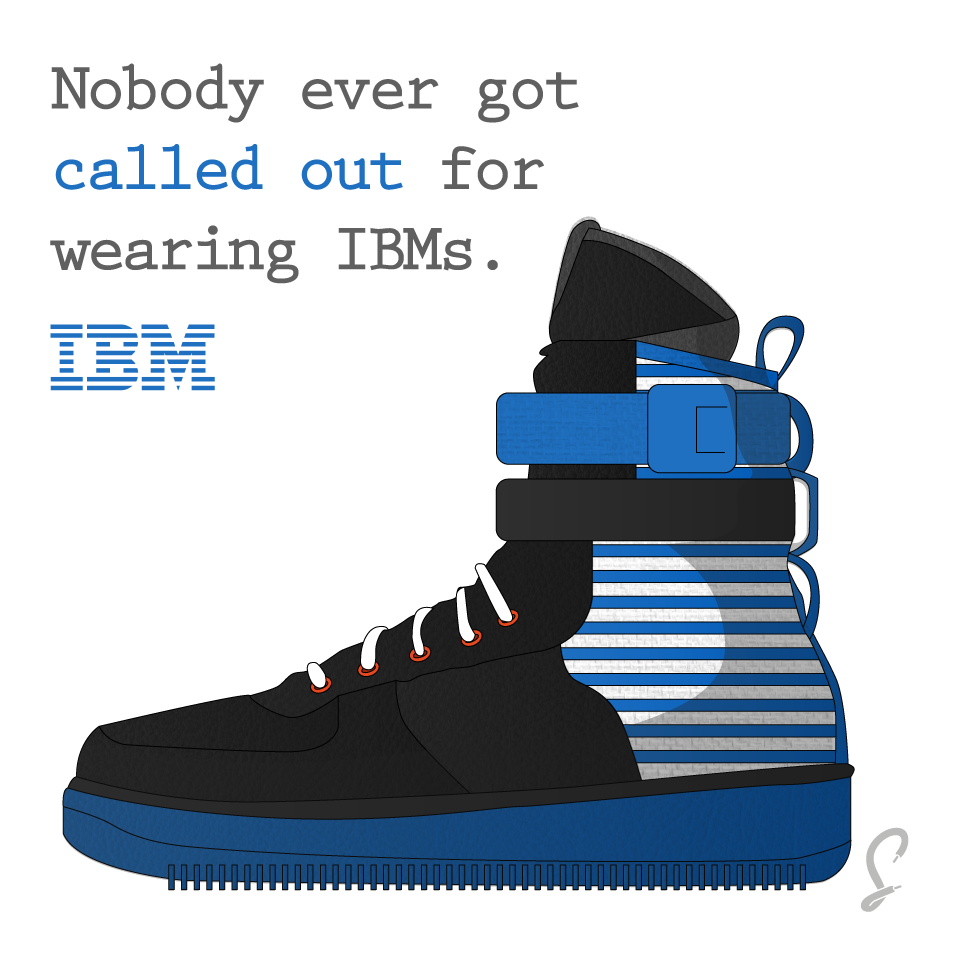 If shoes were everyday brands