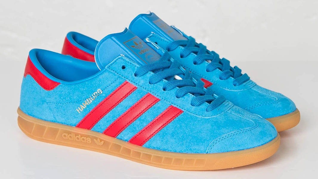 adidas Originals Hamburg Solar Blue B24967 Side