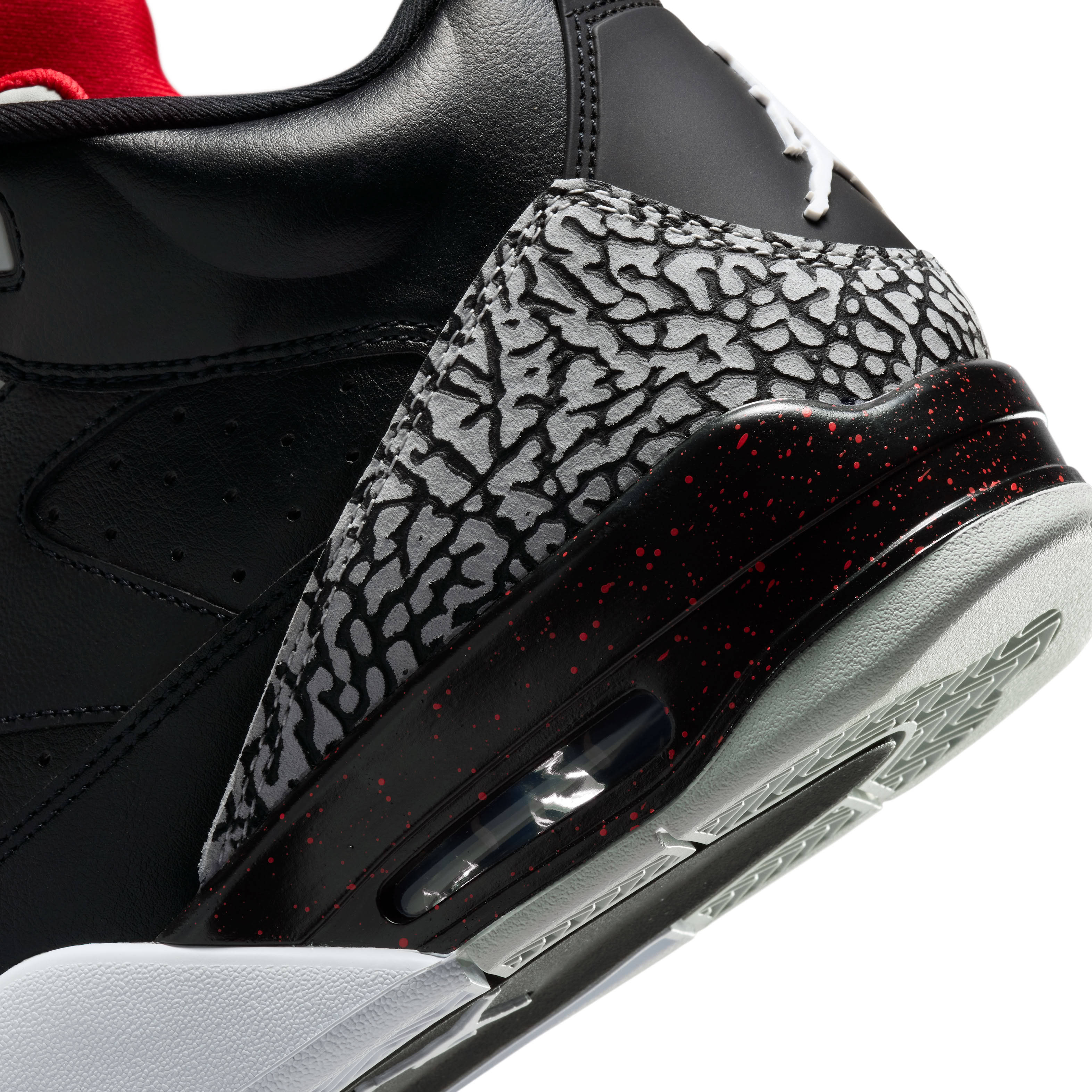 Jordan Son of Mars Low Black Cement Detail 1