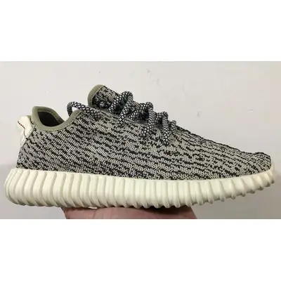 Yeezy Boost 350 Turtle Dove In Hand Side