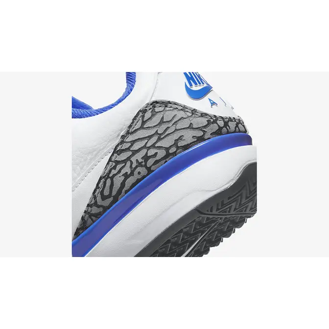 Nike Zoom Vapor Tour AJ3 True Blue heel