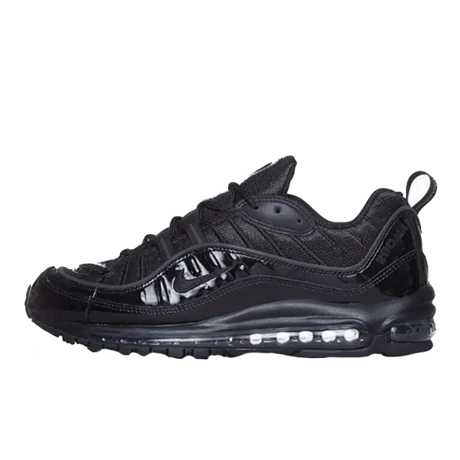 Supreme x Nike Air Max 98 Black | Where To Buy | 844694-001 | The Sole ...