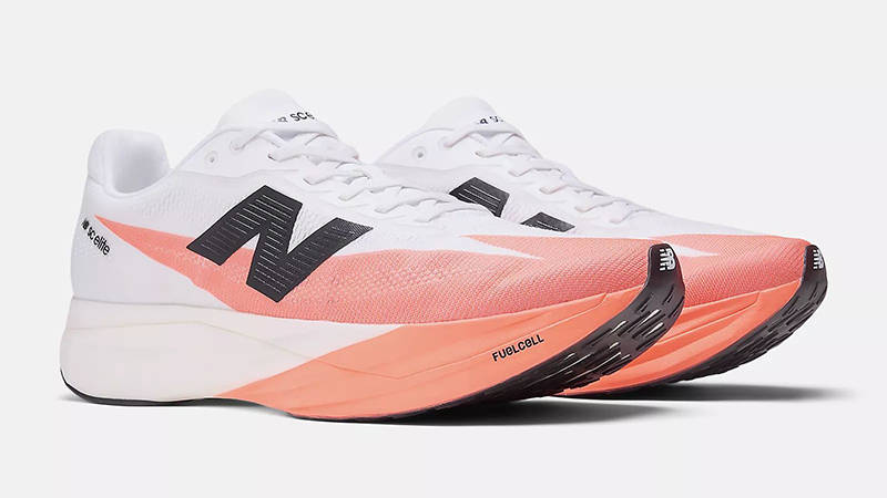 New Balance FuelCell SuperComp Elite v5 Red White MRCELLR5 front