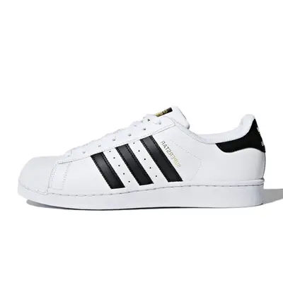 adidas Superstar White Gold Tongue | Where To Buy | C77124 | The Sole ...