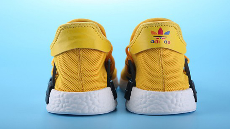 human race shoes yellow