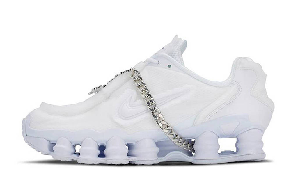 Comme des Garcons x Nike Shox TL White