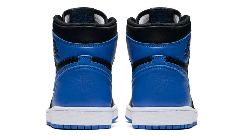 Jordan 1 Retro High OG Royal 2017 Rear View