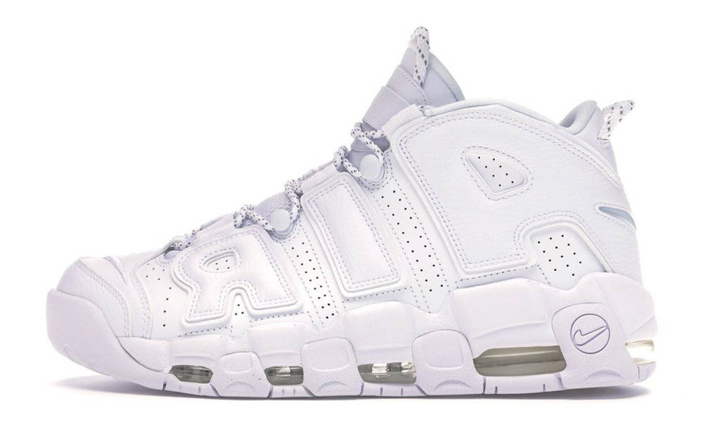 Nike Air More Uptempo Triple White Where To Buy 921948-100 - Main Image