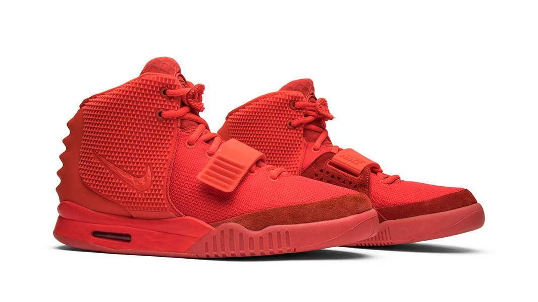 Nike Air Yeezy II Red October 508214-660 Side