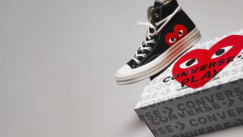 Comme des Garcons Play x Converse Chuck Taylor All Star 70 Hi Black | Where  To Buy | 150204C | The Sole Supplier