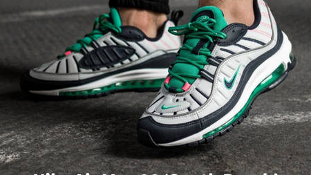 Shrug Off The Cold October Weather In The Just-In Nike Air Max 98 South Beach Shrug Off The Cold October Weather In The Just-In Nike Air Max 98 South Beach