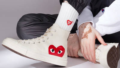 converse white cdg