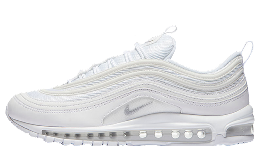 all white air maxes 97