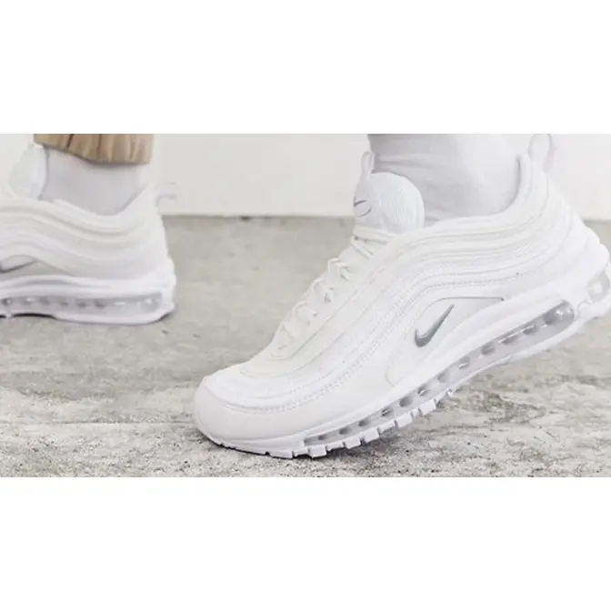 lille arkiv mikroskopisk Nike Air Max 97 Triple White | Where To Buy | 921826-101 | The Sole Supplier