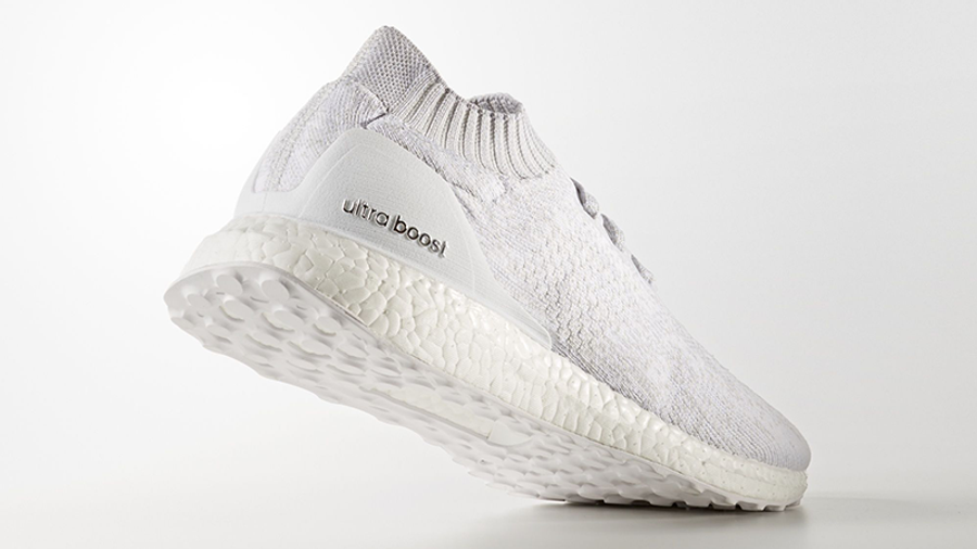 all white ultra boost uncaged