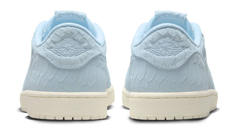 Jordan Air 1 Retro Low No Swoosh Ice Blue Back