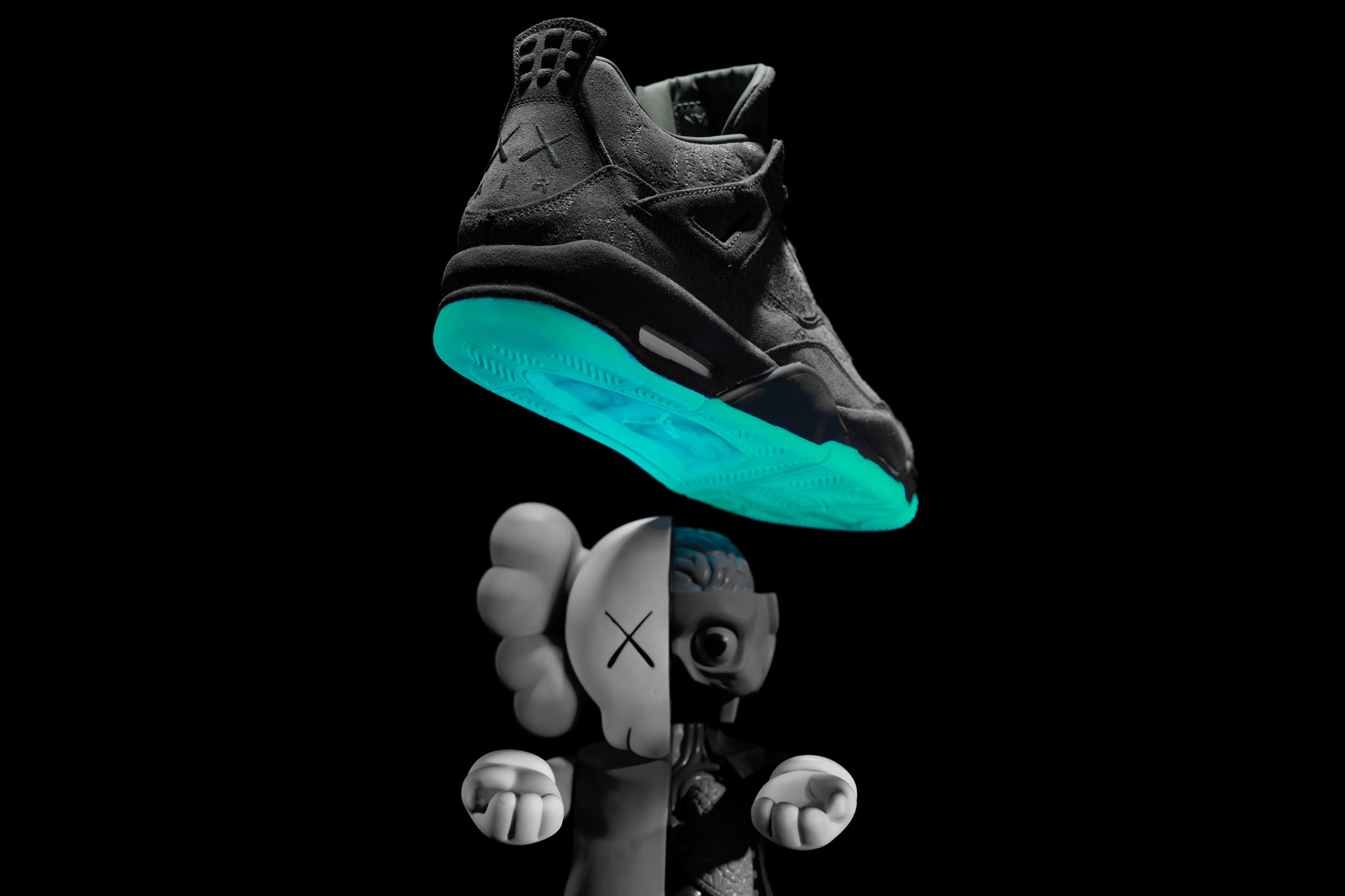 The Air Jordan IV Retro x KAWS Black Is Coming Sooner Than You Think