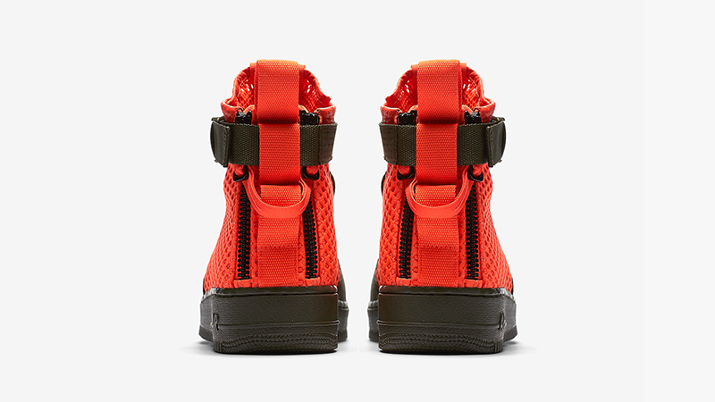 Nike Special Field Air Force 1 Mid Cargo Khaki Orange 01