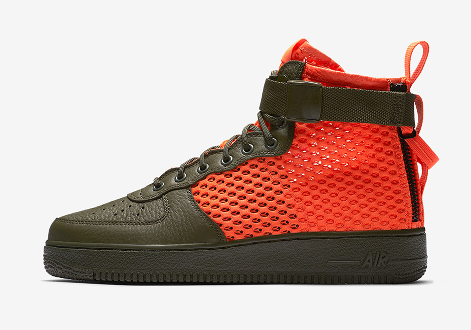 Nike Unveils Controversial Special Field Air Force 1 With Bright Orange Mesh The Sole Supplier