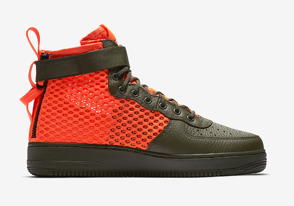 Nike Unveils Controversial Special Field Air Force 1 With Bright Orange Mesh 9
