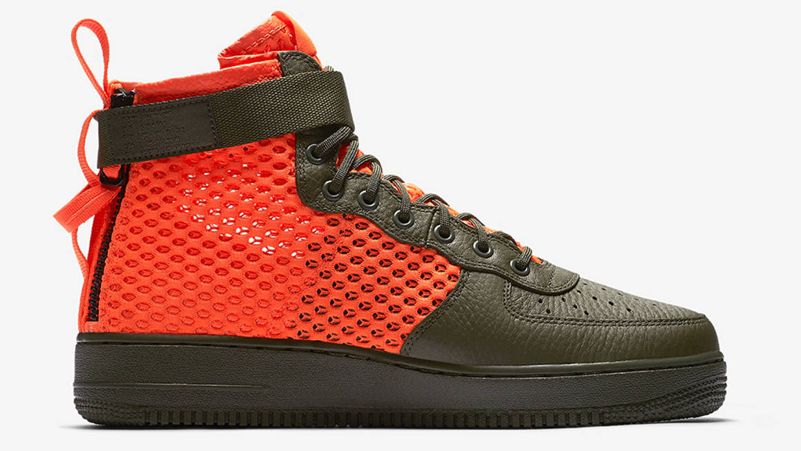 Nike Unveils Controversial Special Field Air Force 1 With Bright Orange Mesh 9