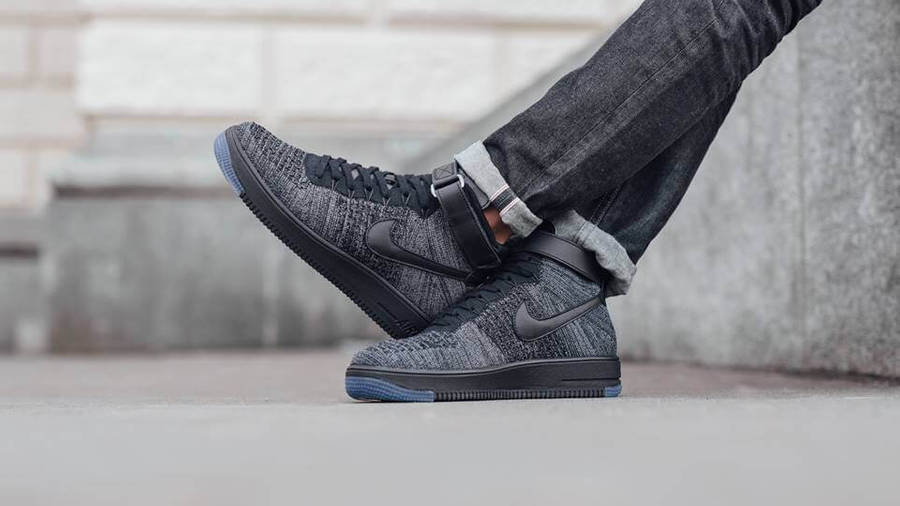 nike air force 1 ultra flyknit all black