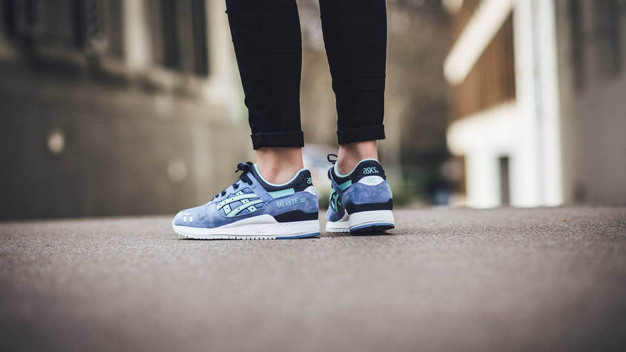 asics gel lyte iii mint sole