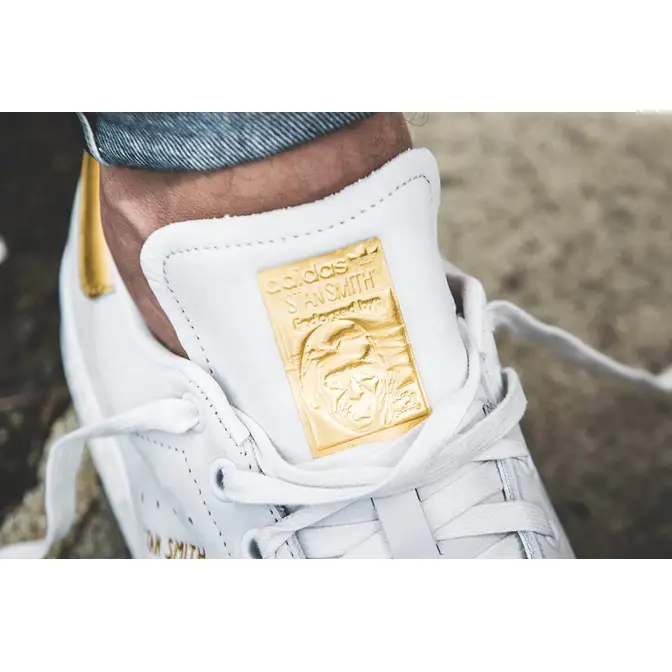 Stan smith 24k gold online