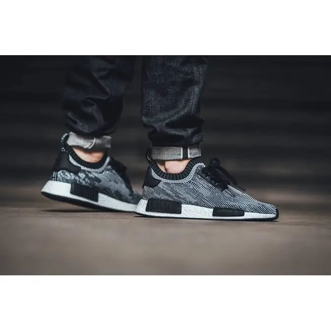 adidas NMD R1 Primeknit Black White Where To Buy S79478 The Sole Supplier