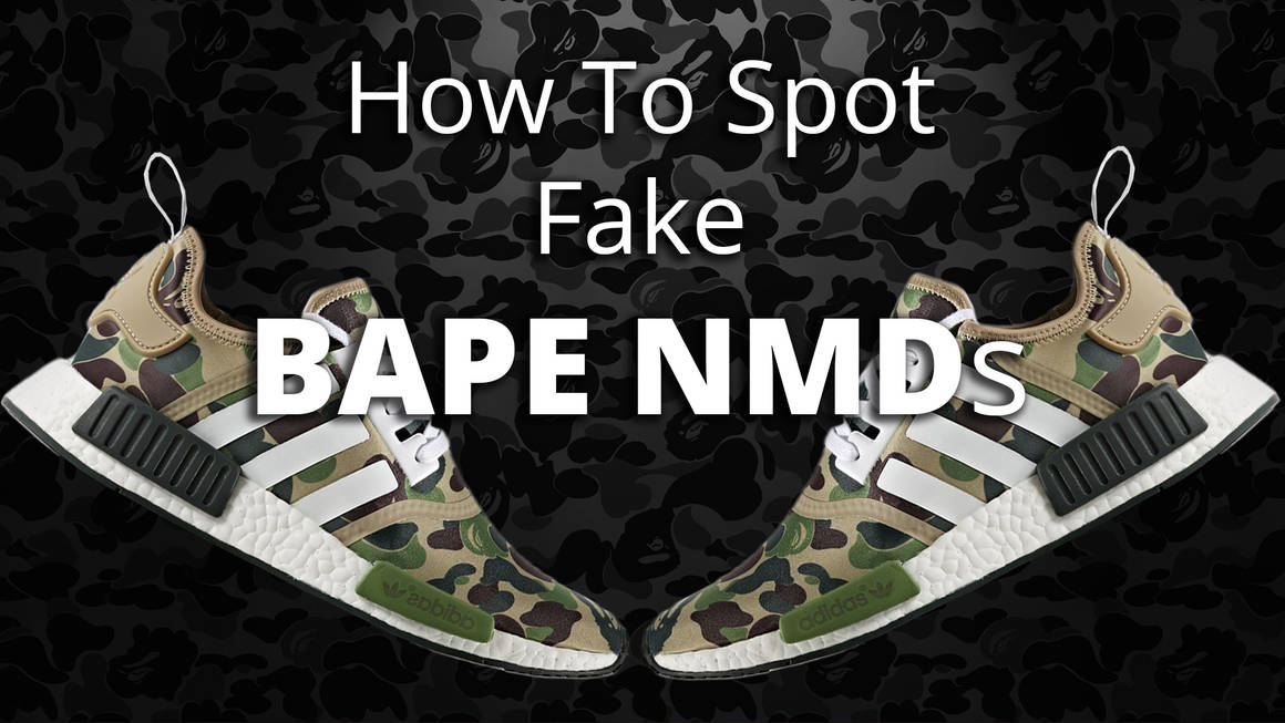 tofu arkiv Grøn baggrund How Do You Spot A Fake BAPE x adidas NMD? | The Sole Supplier