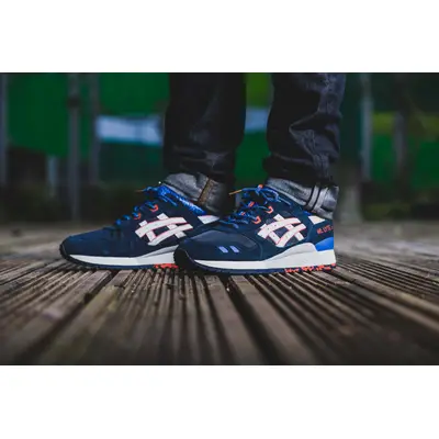 Blue asics online gel lyte iii