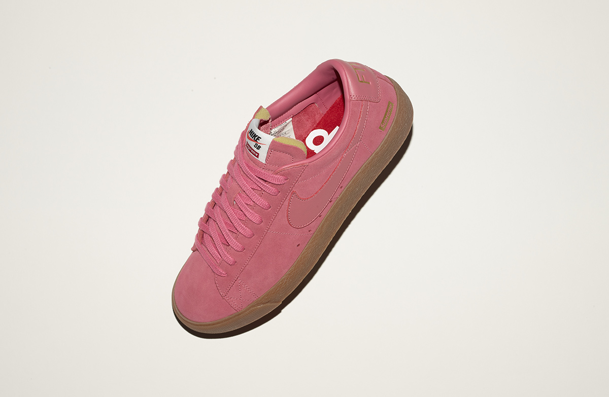 Nike SB x Supreme Blazer Low GT Pink | Where To | 716890-669 | The Sole Supplier