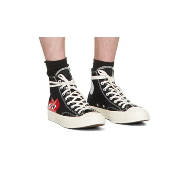 Comme des Garcons Play x Converse Chuck Taylor All Star 70 Hi Black | Where  To Buy | 150204C | The Sole Supplier