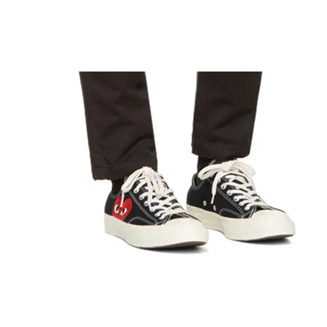 Comme des Garcons Play x Converse 75th Chuck Taylor All Star 70 Low Black