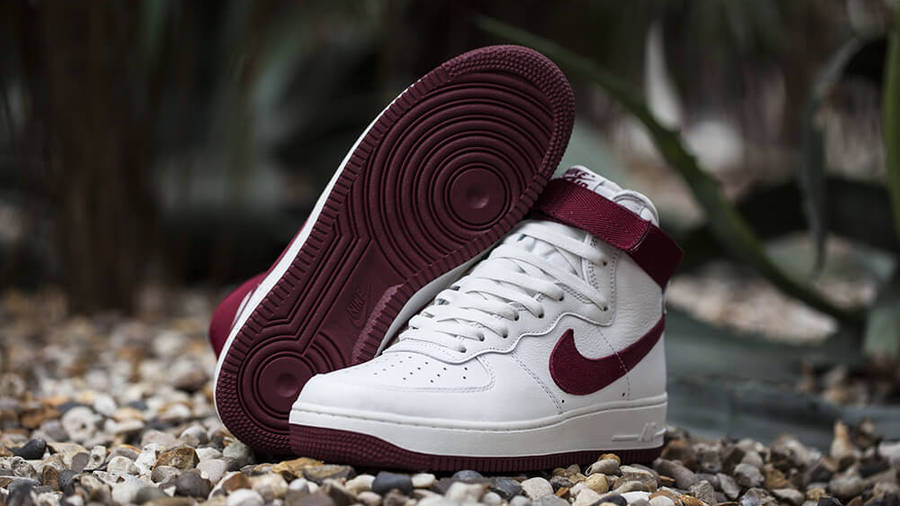 Nike Air Force 1 Mid'07 High White/University Red Wear Resistant Breathable  Sneakers 315123-126 | Sneakers Big Sale