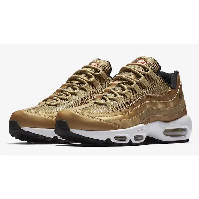 Nike Air Max 95 Metallic Gold | Where To Buy | 918359-700 | The Sole ...