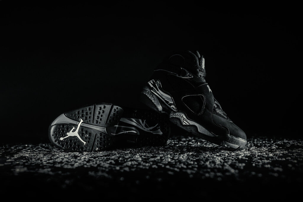 air jordan 8 black chrome