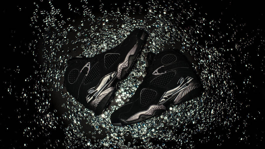 air jordan 8 black chrome