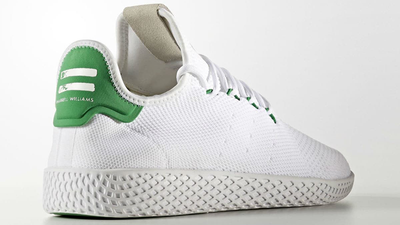 Pharrell x adidas Tennis Hu White Green 