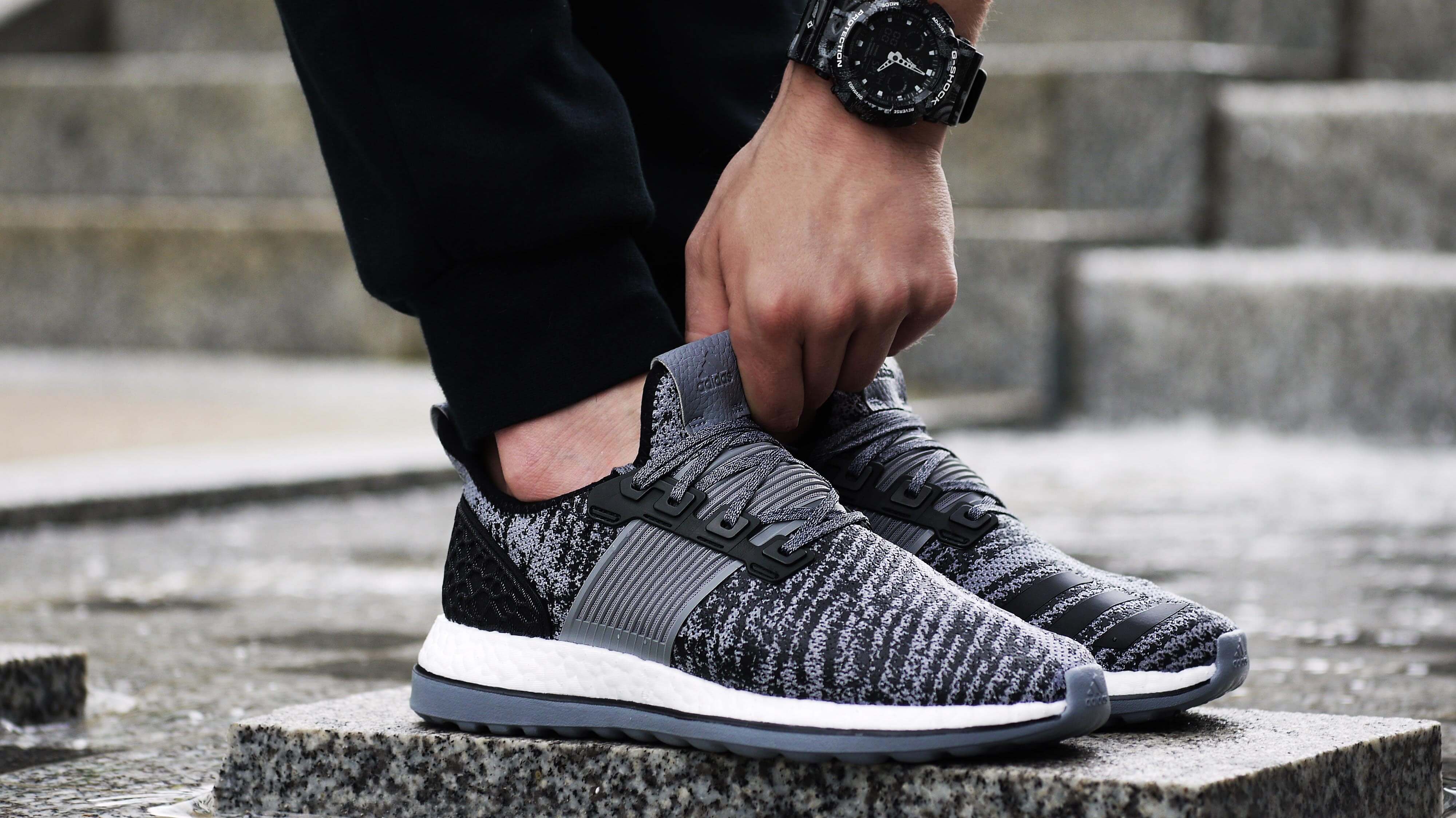 adidas Pure Boost ZG Black Grey | To Buy | AQ6766 The Sole Supplier