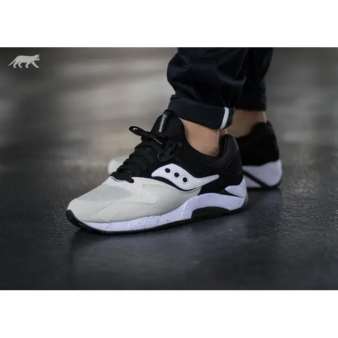 Saucony grid shop 9000 black white